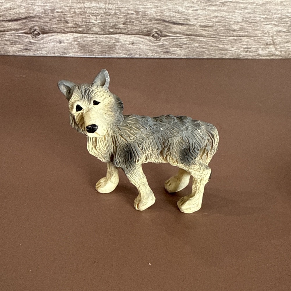 Mini Wolf Figurine